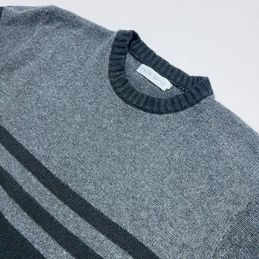 Moda Times Vintage 90s Wollpullover schwarz L