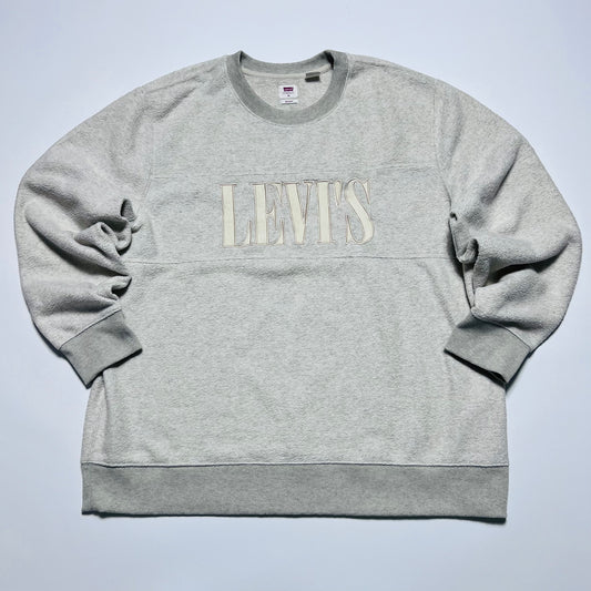 Levis Frottee Crewneck Pullover cremeweiß XL / XXL