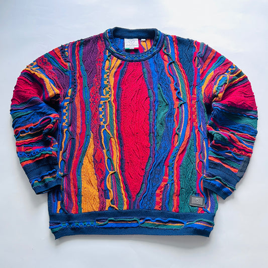 Carlo Colucci 'De Prezzo' Crewneck Strickpullover bunt M / L