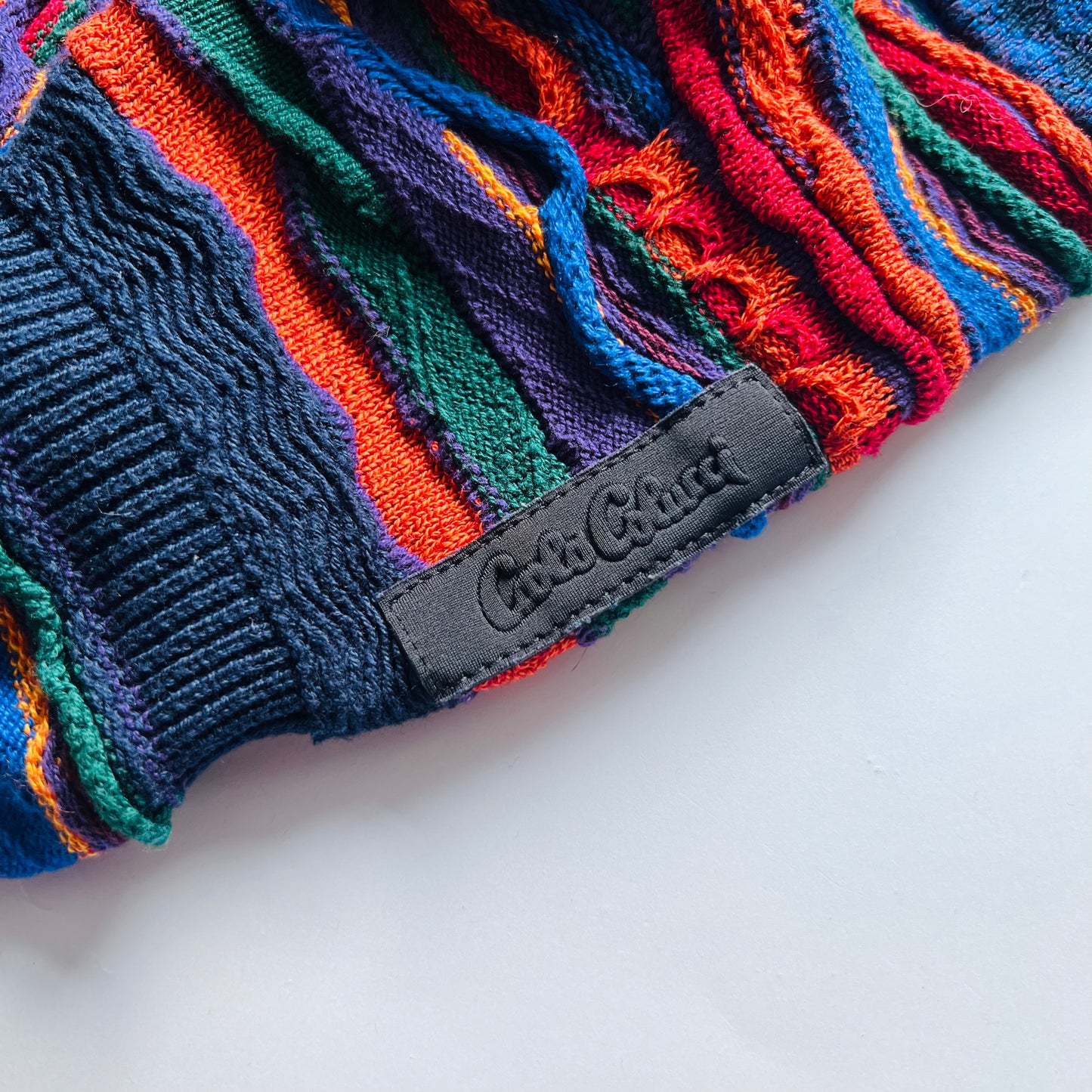 Carlo Colucci 'De Prezzo' Crewneck Strickpullover bunt M / L