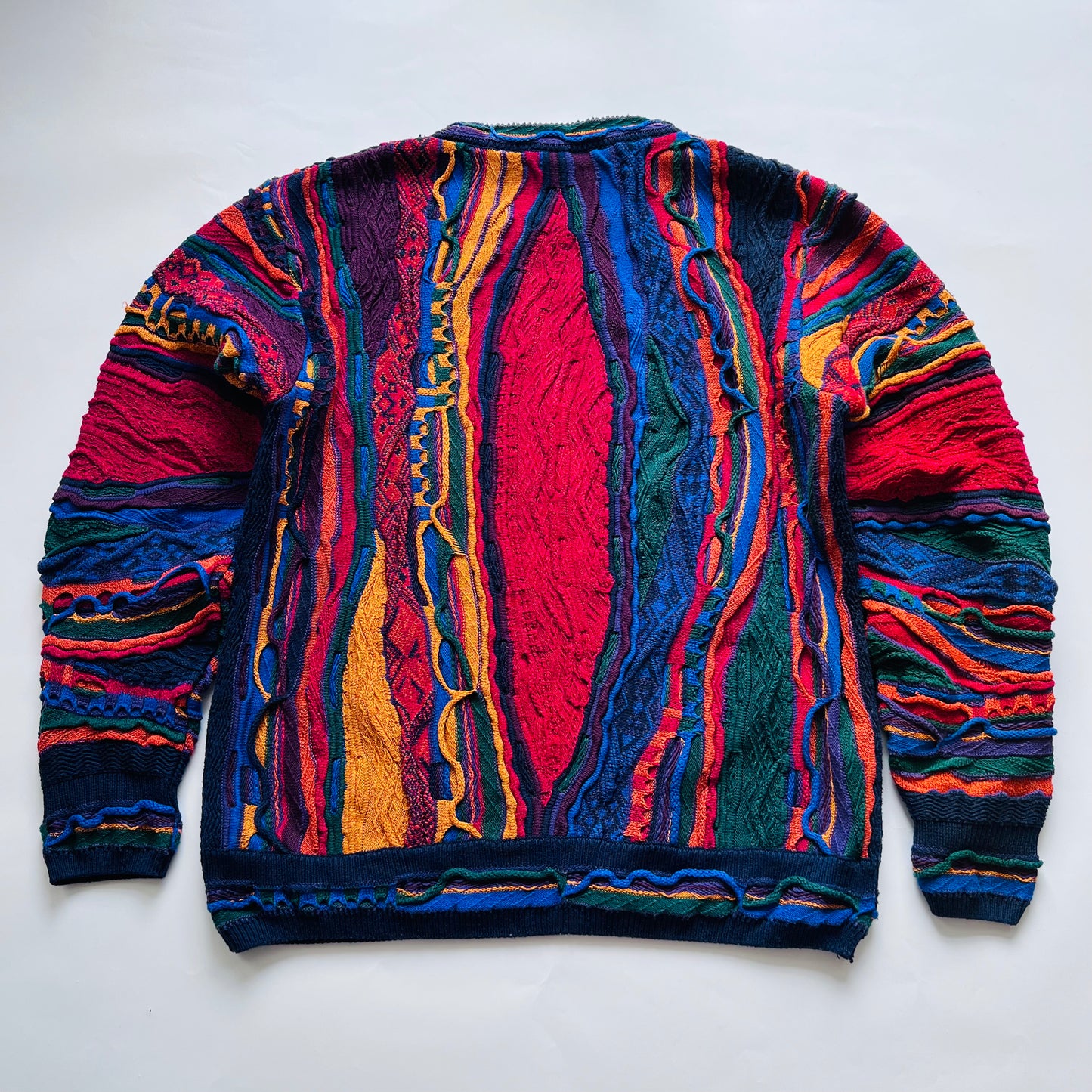 Carlo Colucci 'De Prezzo' Crewneck Strickpullover bunt M / L