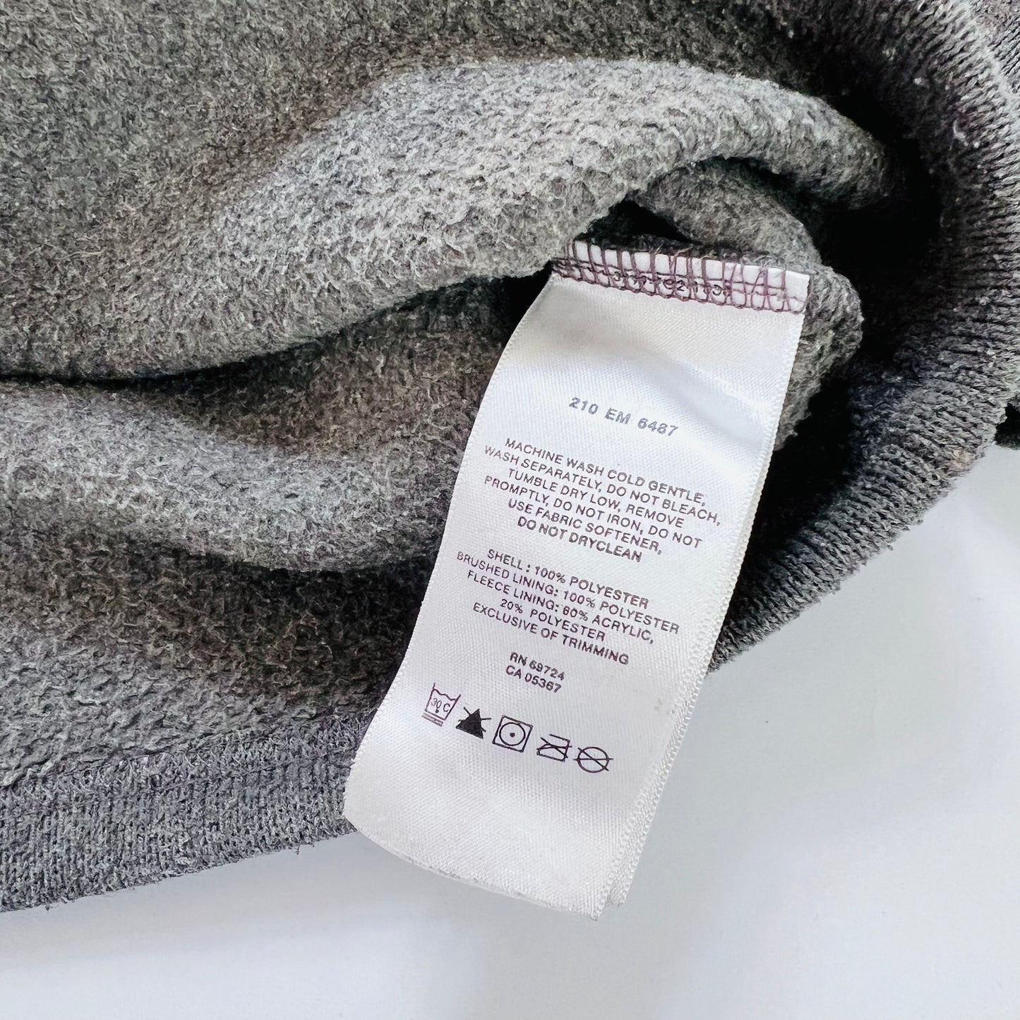 Columbia Vintage 90s Outdoor Fleece Jacke grau M / L - Cats on Stacks VNTG