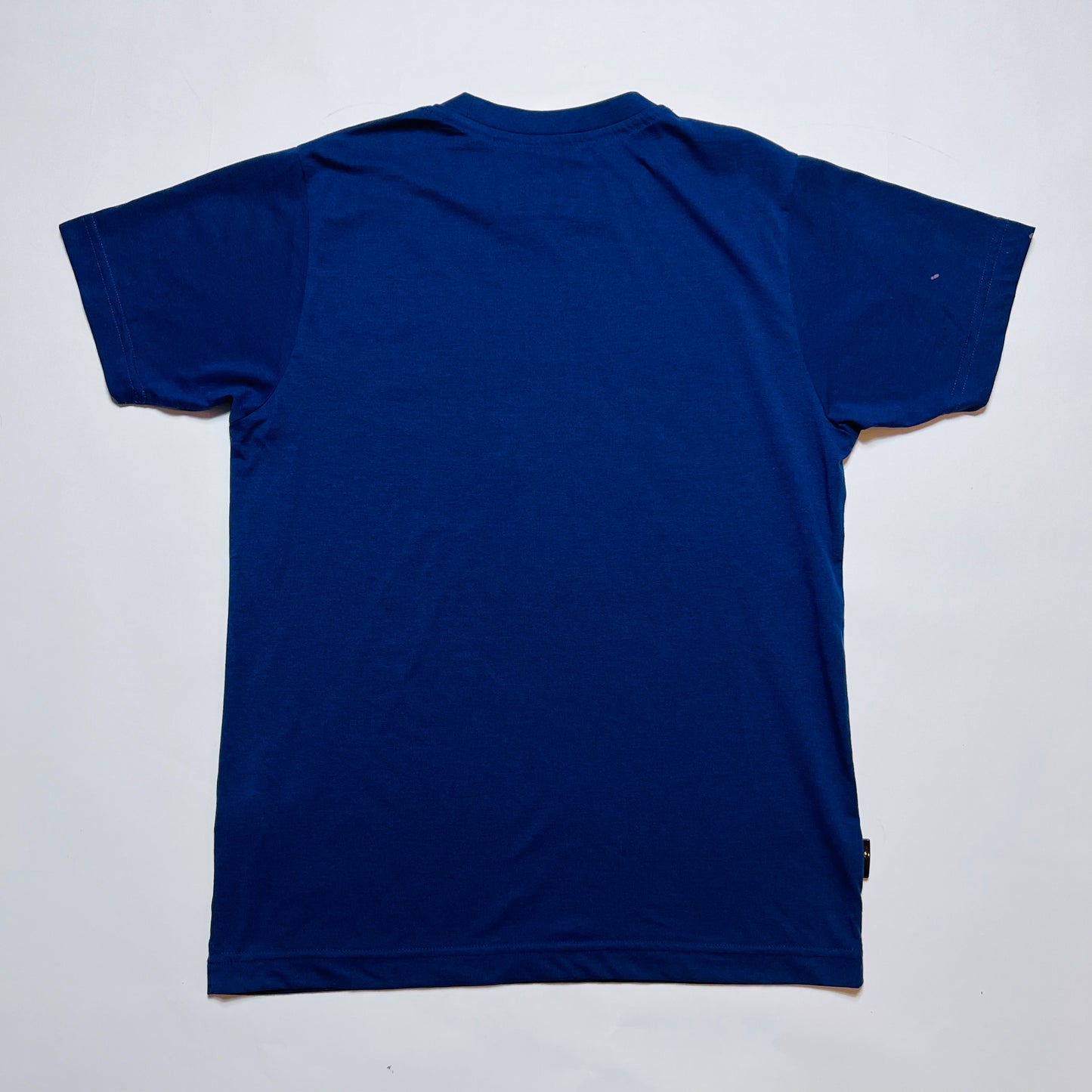 Sourkrauts Racing Flag Retro T-Shirt blau S / M - Cats on Stacks VNTG