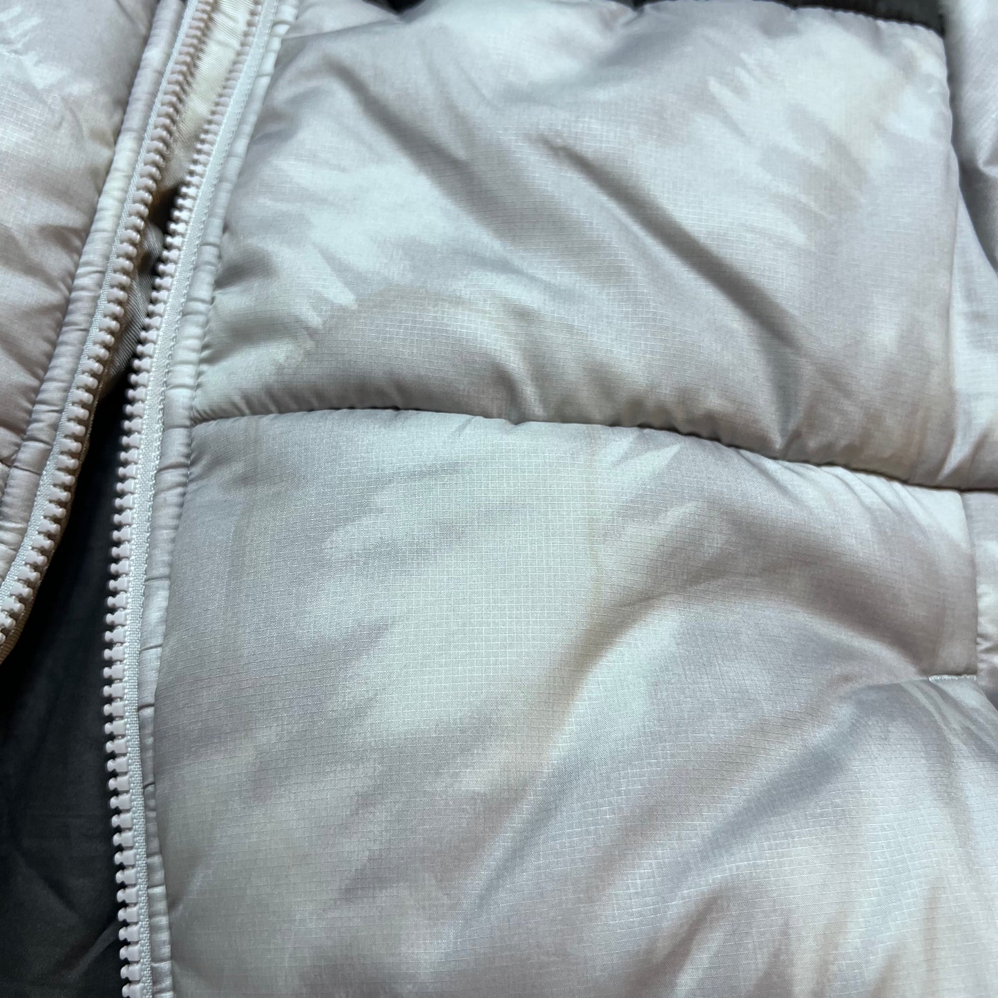 Damen The North Face Saikuru Jacke Cropped Tie Dye grau S - Cats on Stacks VNTG