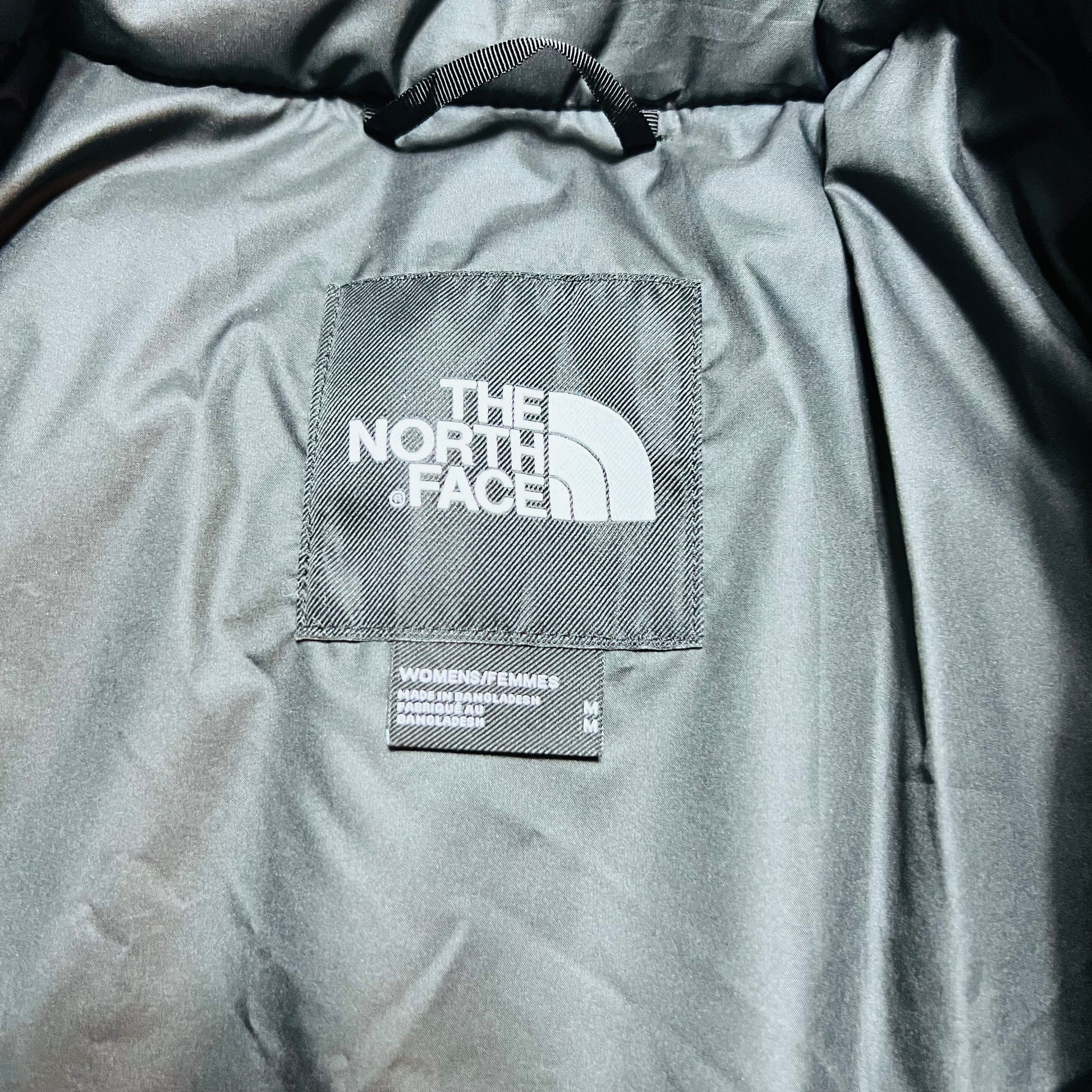 Damen The North Face Saikuru Jacke Cropped Hellgrau Schwarz M - Cats on Stacks VNTG