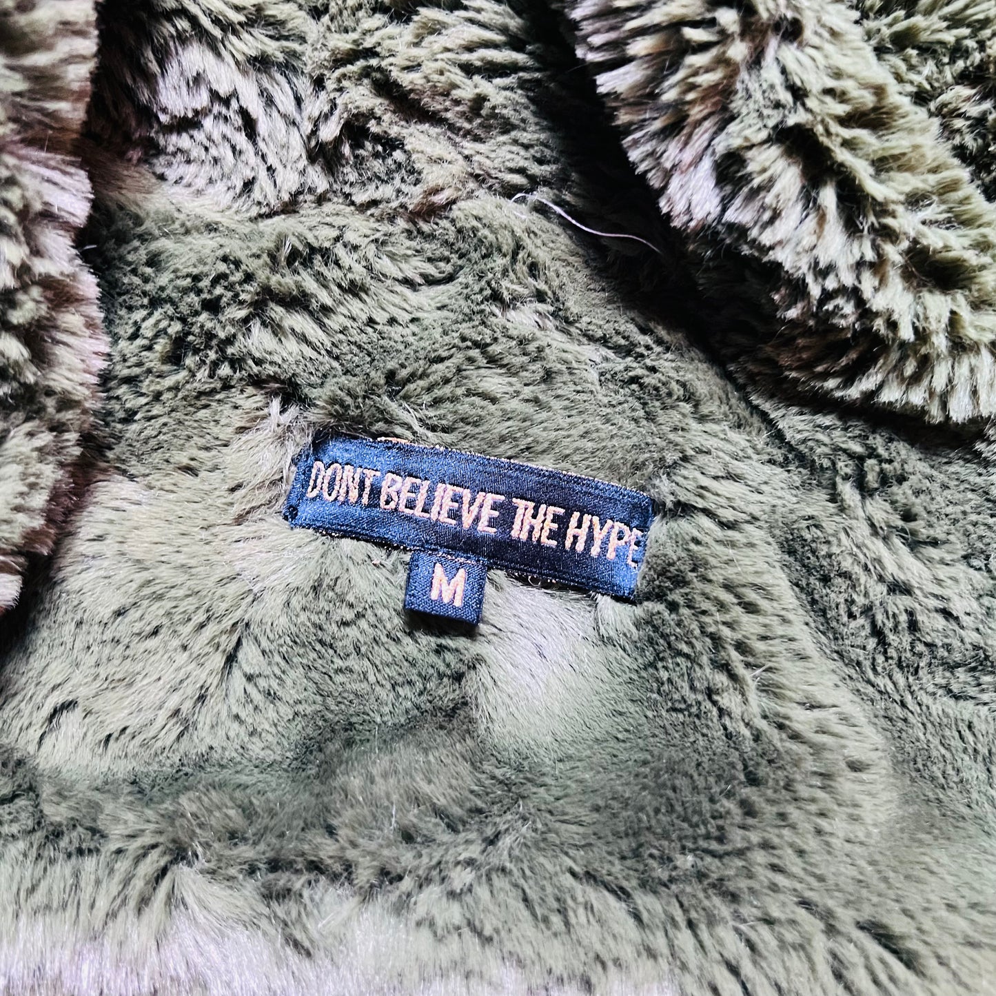 Damen Don`t believe the Hype Winterjacke Parka grün M - Cats on Stacks VNTG