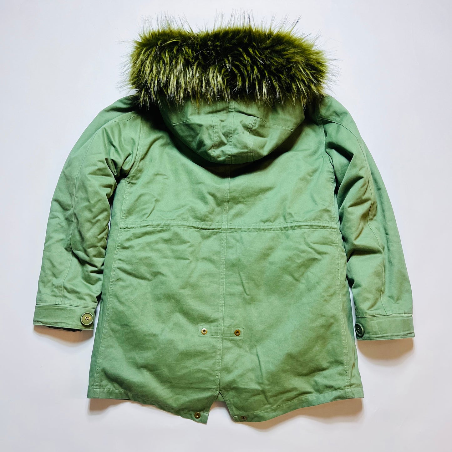 Damen Don`t believe the Hype Winterjacke Parka grün M - Cats on Stacks VNTG