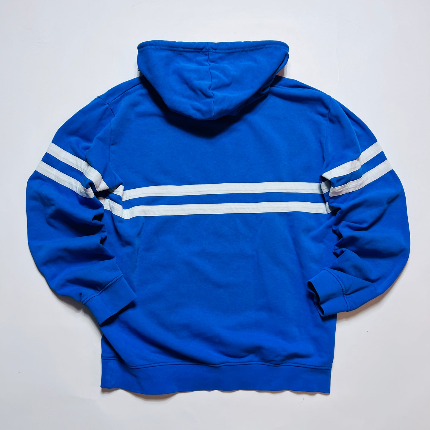 Ellesse Mini Logo Retro Striped Hoodie blau M / L - Cats on Stacks VNTG