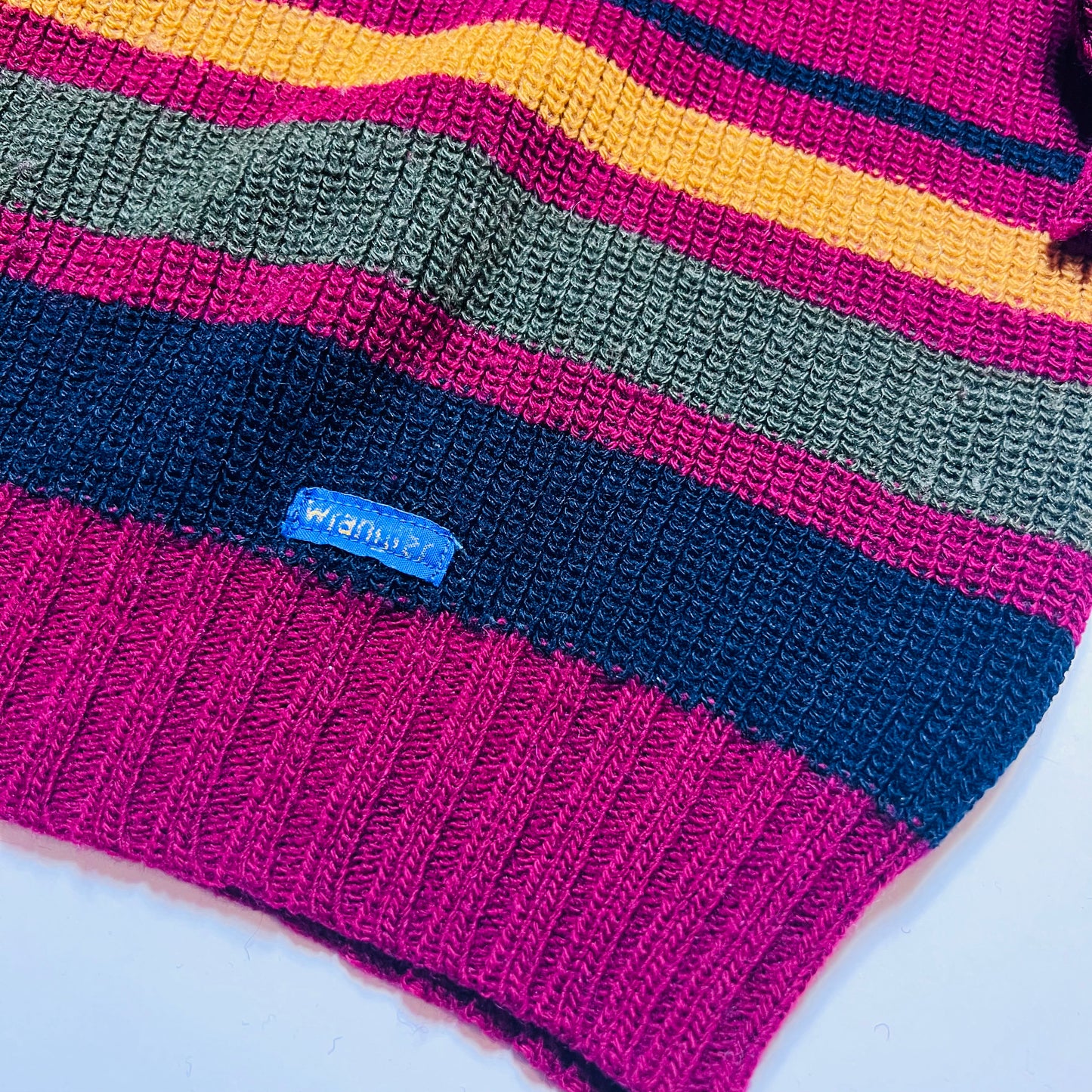 Wrangler Vintage 90s Strickpullover dunkelrot M / L - Cats on Stacks VNTG