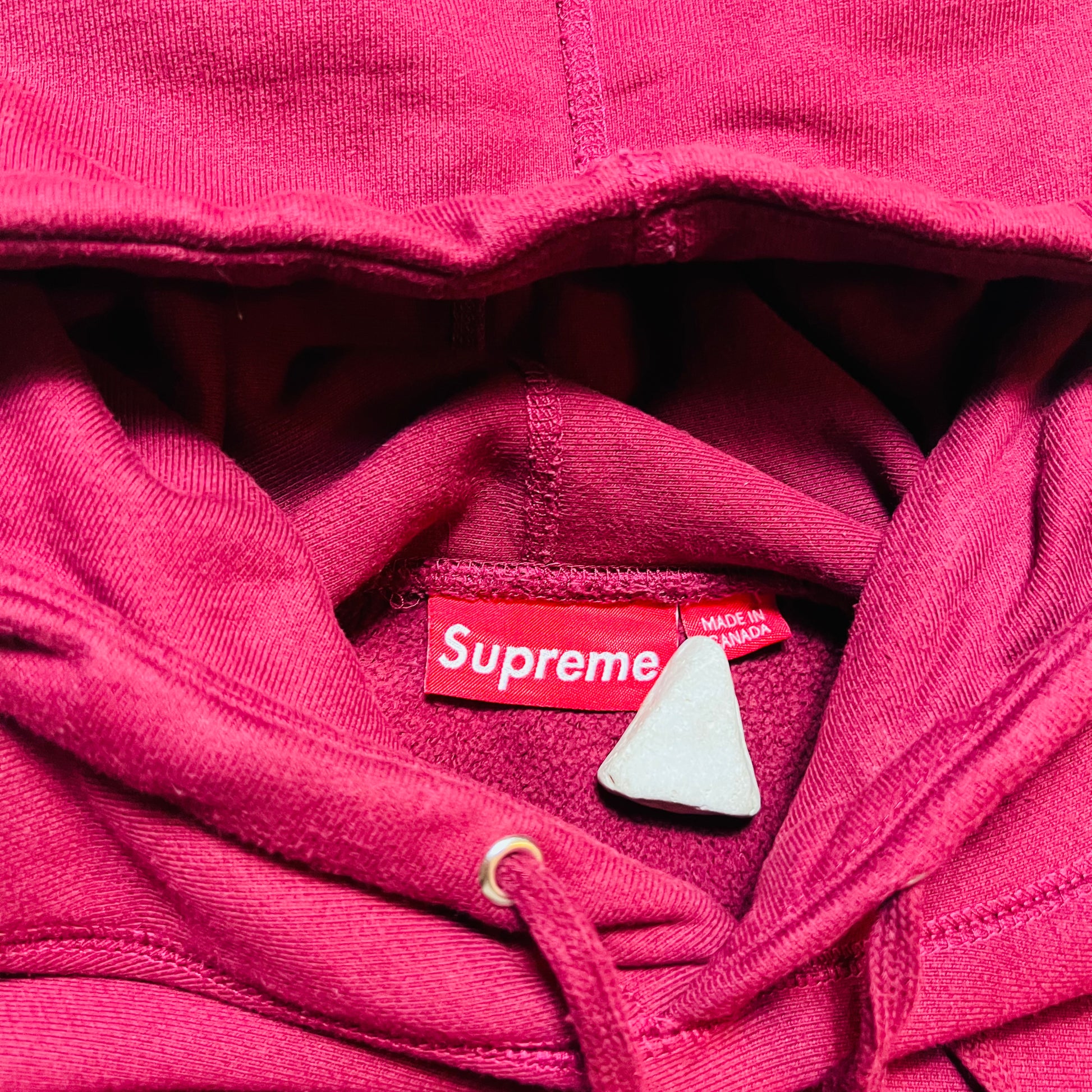 Supreme Box Logo Hoodie weinrot XL - Cats on Stacks VNTG