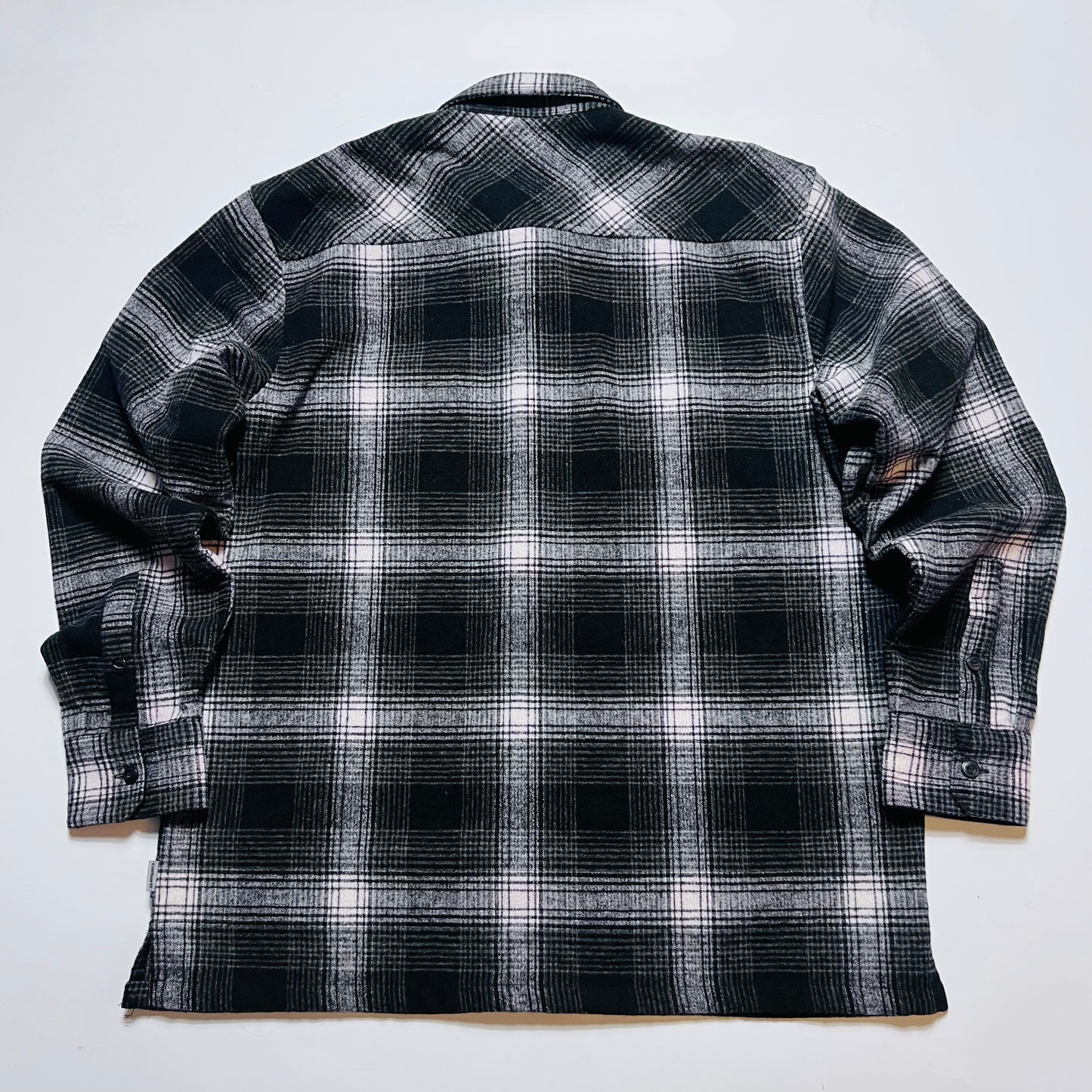 Carhartt L/S Nigel Shirt Hemdjacke schwarz grau XL - Cats on Stacks VNTG