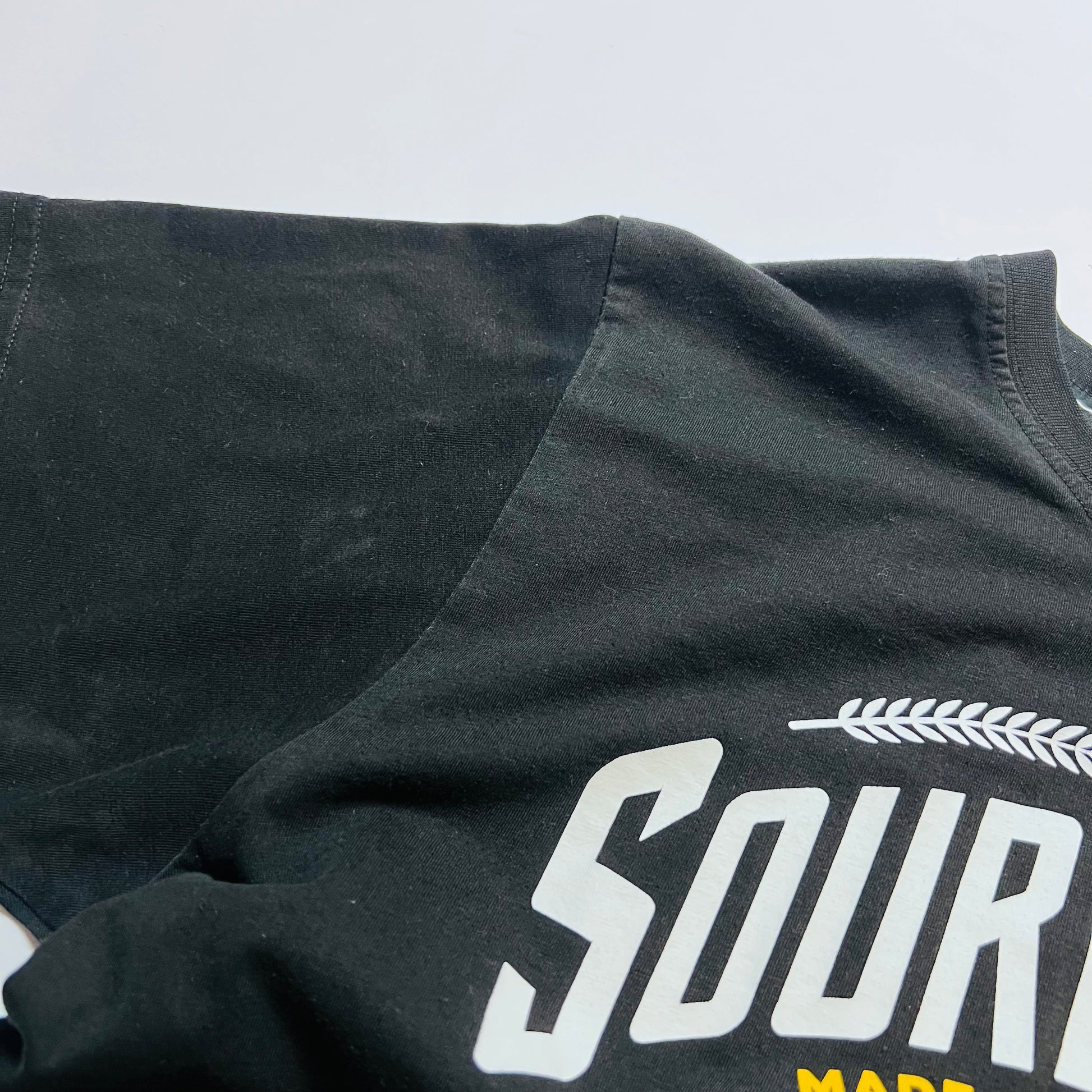 Sourkrauts Racing Motor Retro T-Shirt schwarz S / M - Cats on Stacks VNTG