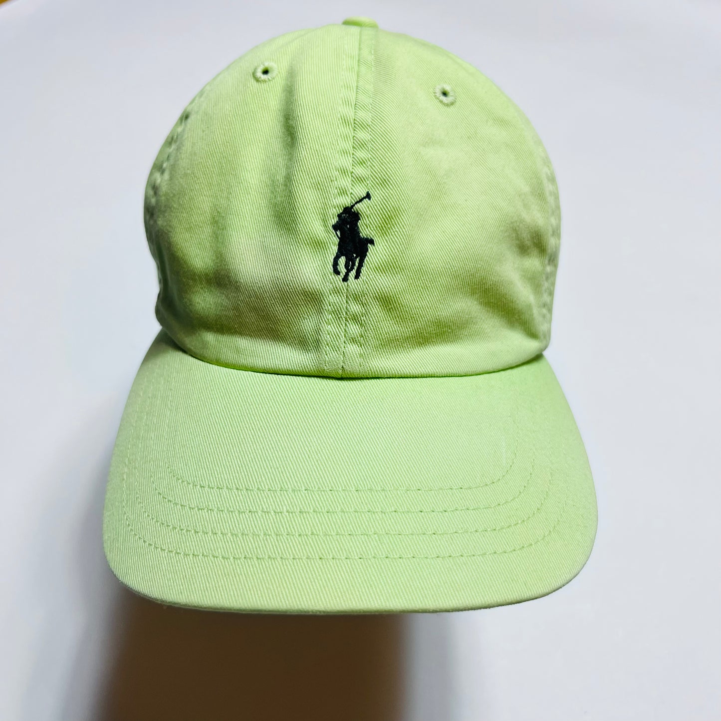 Ralph Lauren Vintage 90s Polo Cap hellgrün Mini Pony Strapback - Cats on Stacks VNTG