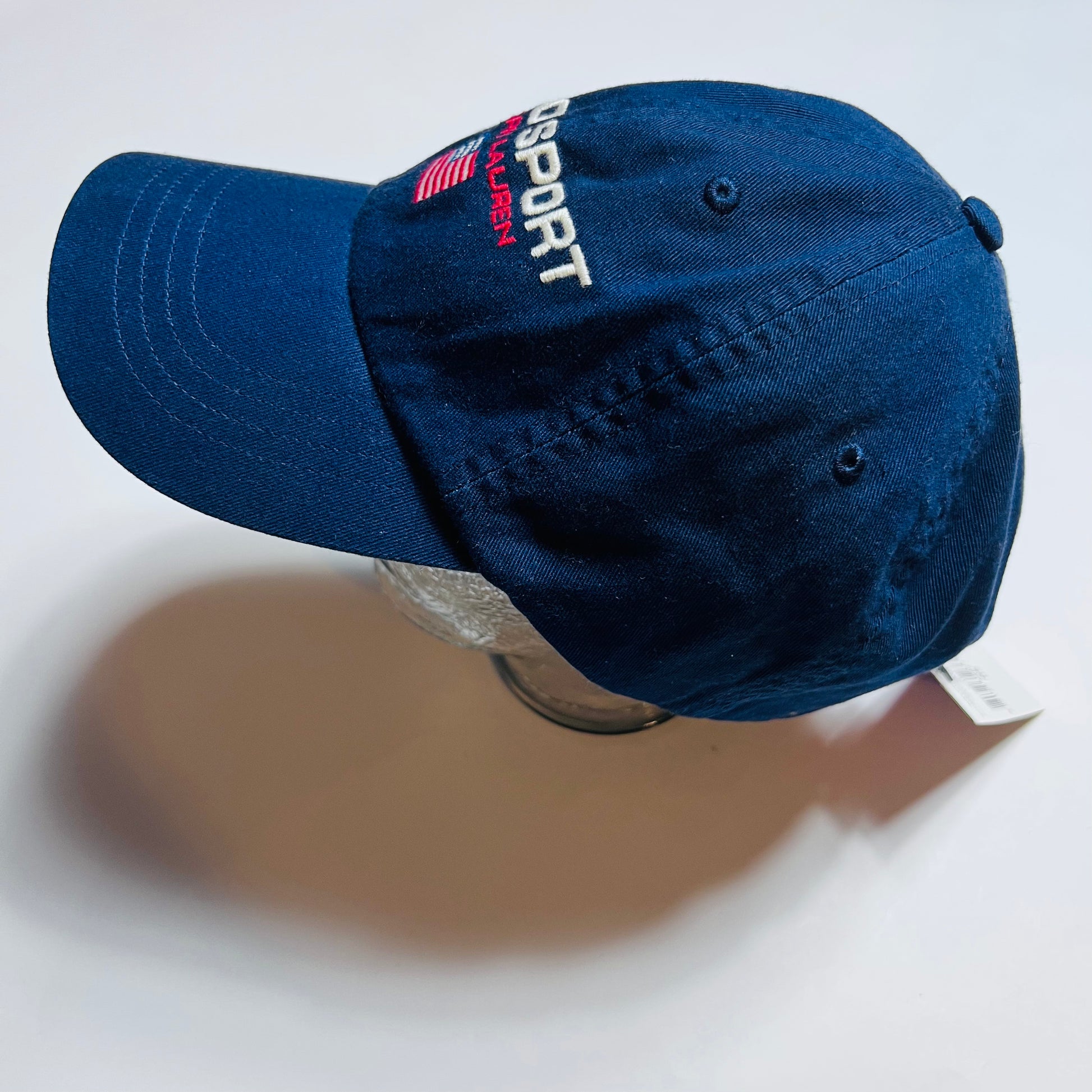 Ralph Lauren Polo Sport Retro Cap blau rot Strapback - Cats on Stacks VNTG