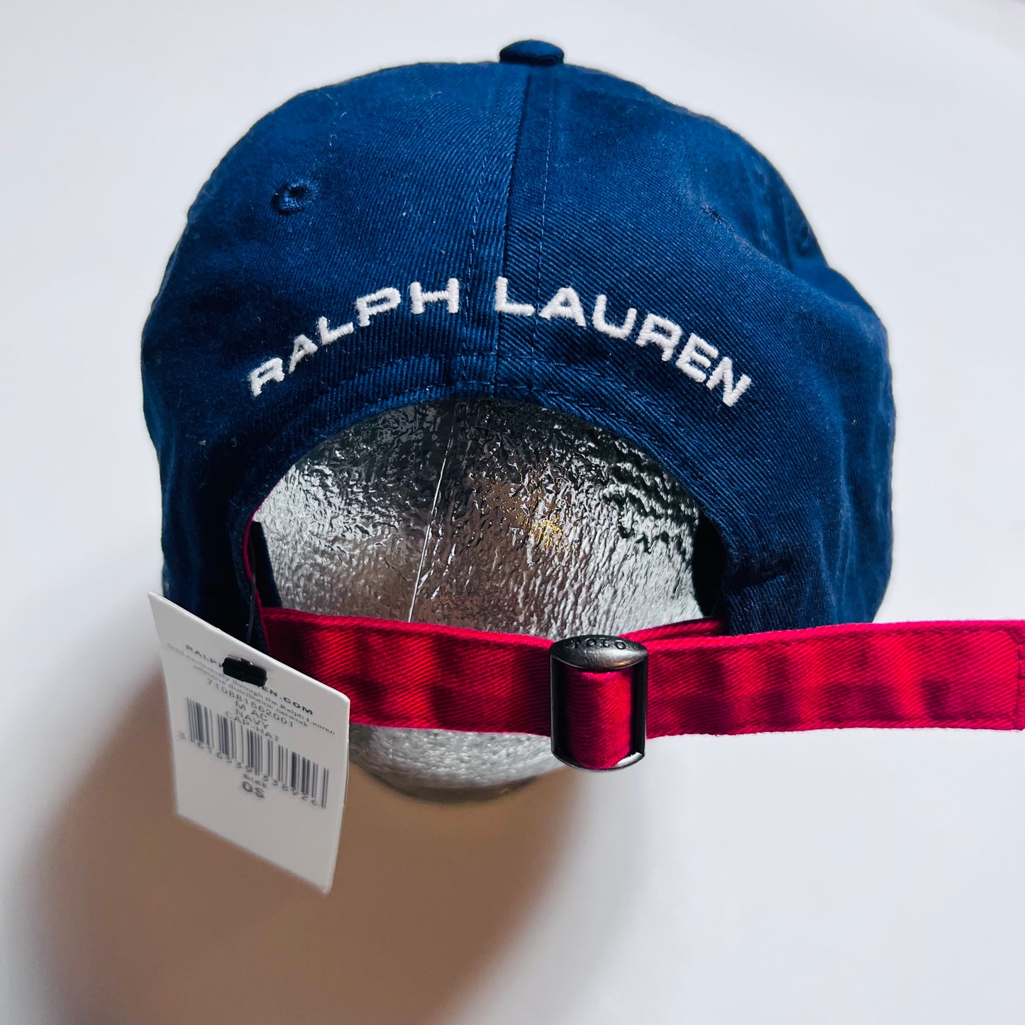 Ralph Lauren Polo Sport Retro Cap blau rot Strapback - Cats on Stacks VNTG