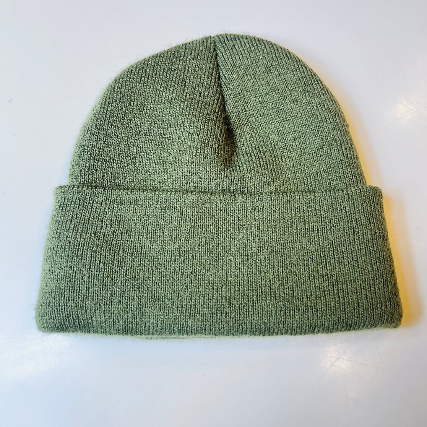 Stüssy Big Stock Cuff Beanie Retro Mütze olivgrün - Cats on Stacks VNTG