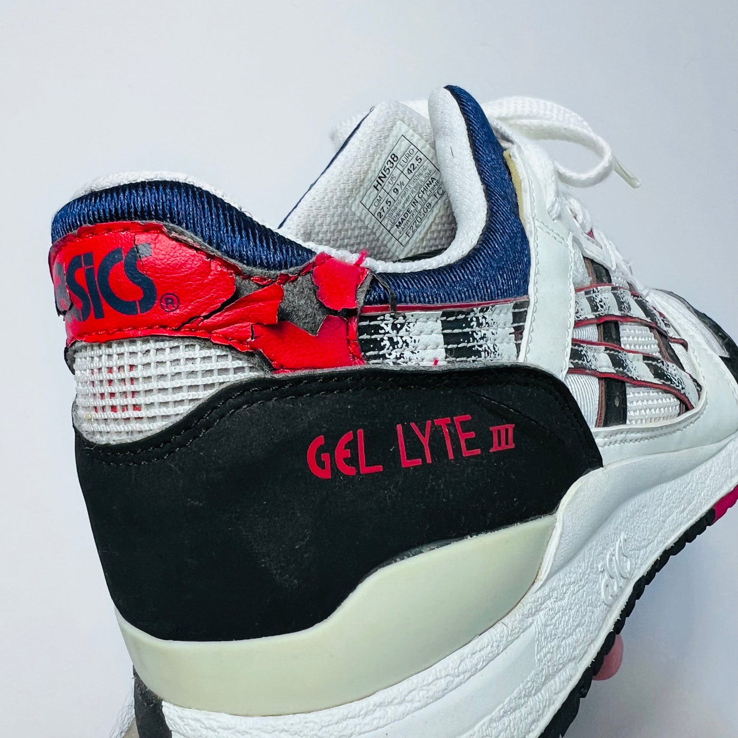 Asics Gel Lyte III "Zebra" Footlocker Exclusive HN538 Größe 42,5