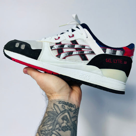 Asics Gel Lyte III "Zebra" Footlocker Exclusive HN538 Größe 42,5