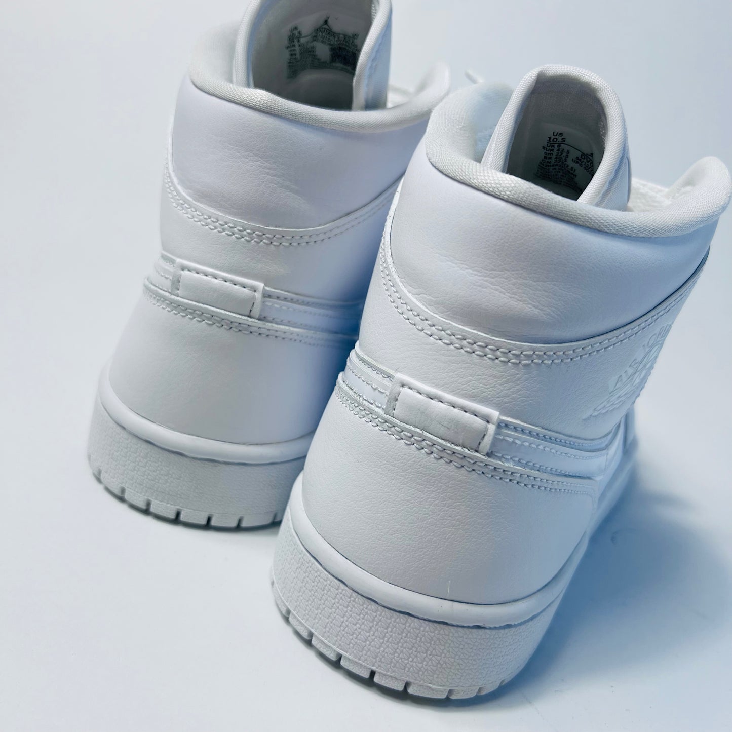 Air Jordan 1 Mid "Tripple White" weiß DV0991-111 Größe 42,5