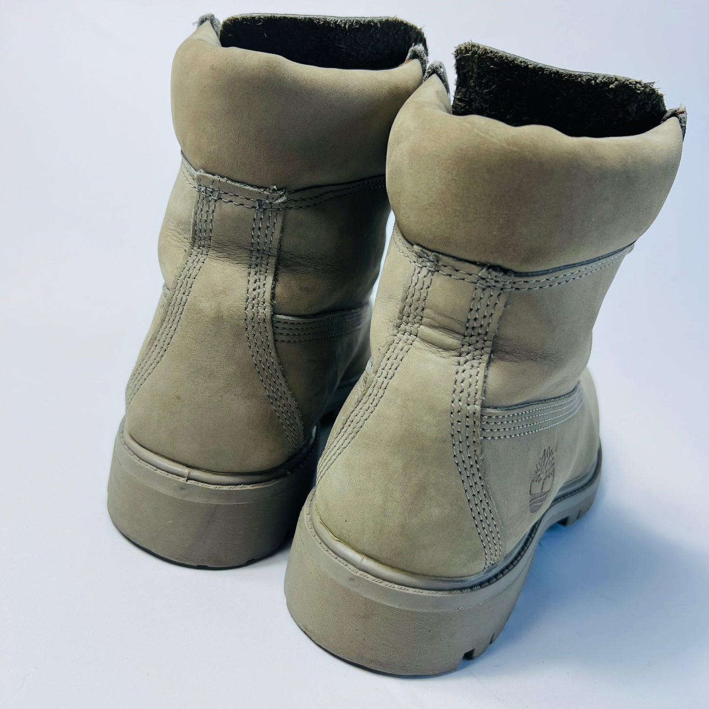 Timberland Premium Suede Damen Boots Stiefel Grau Größe 75M / 41