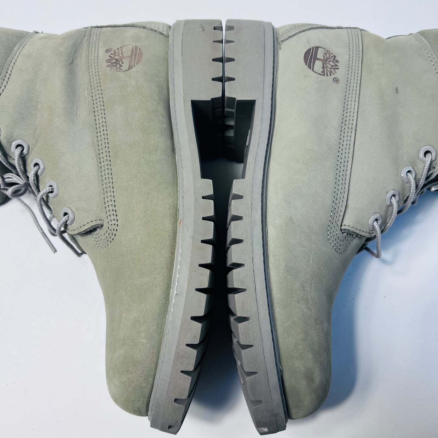 Timberland Premium Suede Damen Boots Stiefel Grau Größe 75M / 41