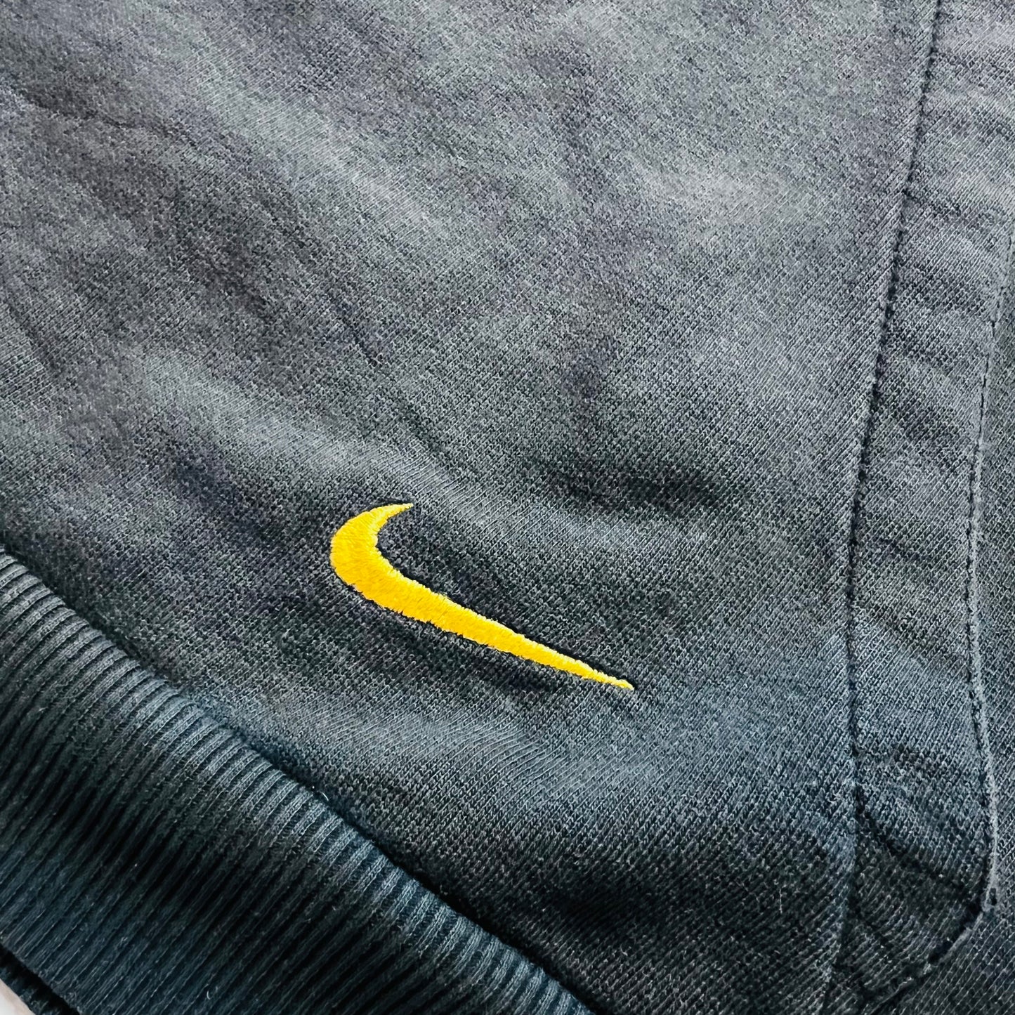 Nike Vintage 90s Spellout Hoodie schwarz XL