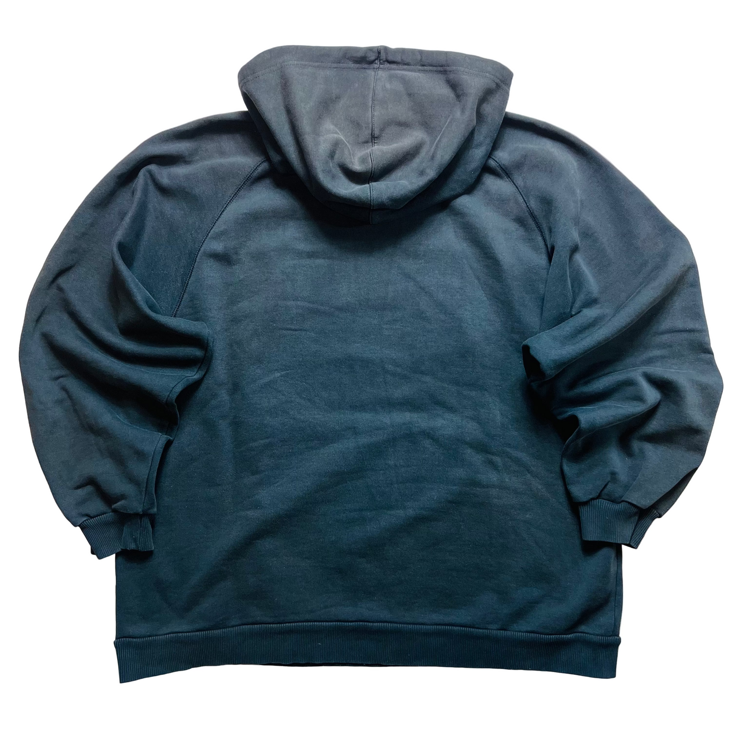 Nike Vintage 90s Spellout Hoodie schwarz XL