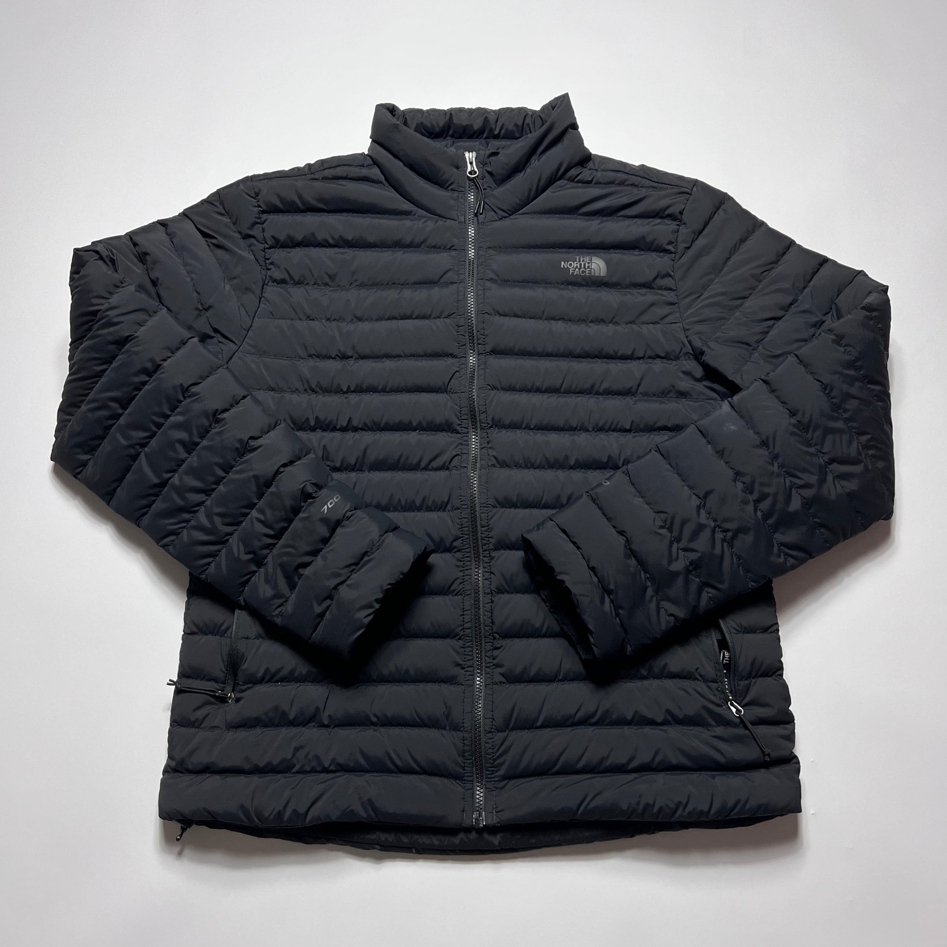 The North Face 700 Daunen Puffer Jacke L Schwarz - Cats on Stacks VNTG