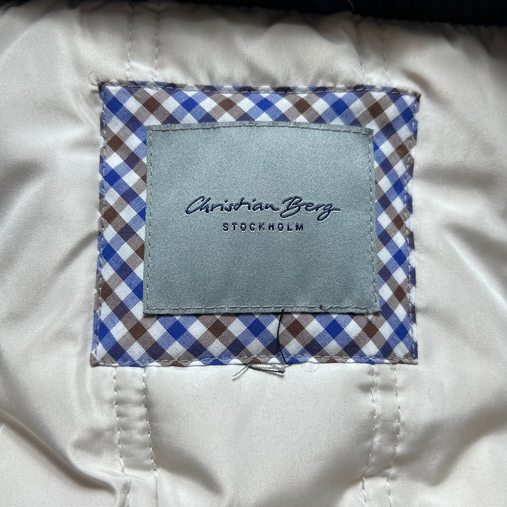 Y2K Christian Berg Stockholm Daunen Jacke L - Cats on Stacks VNTG