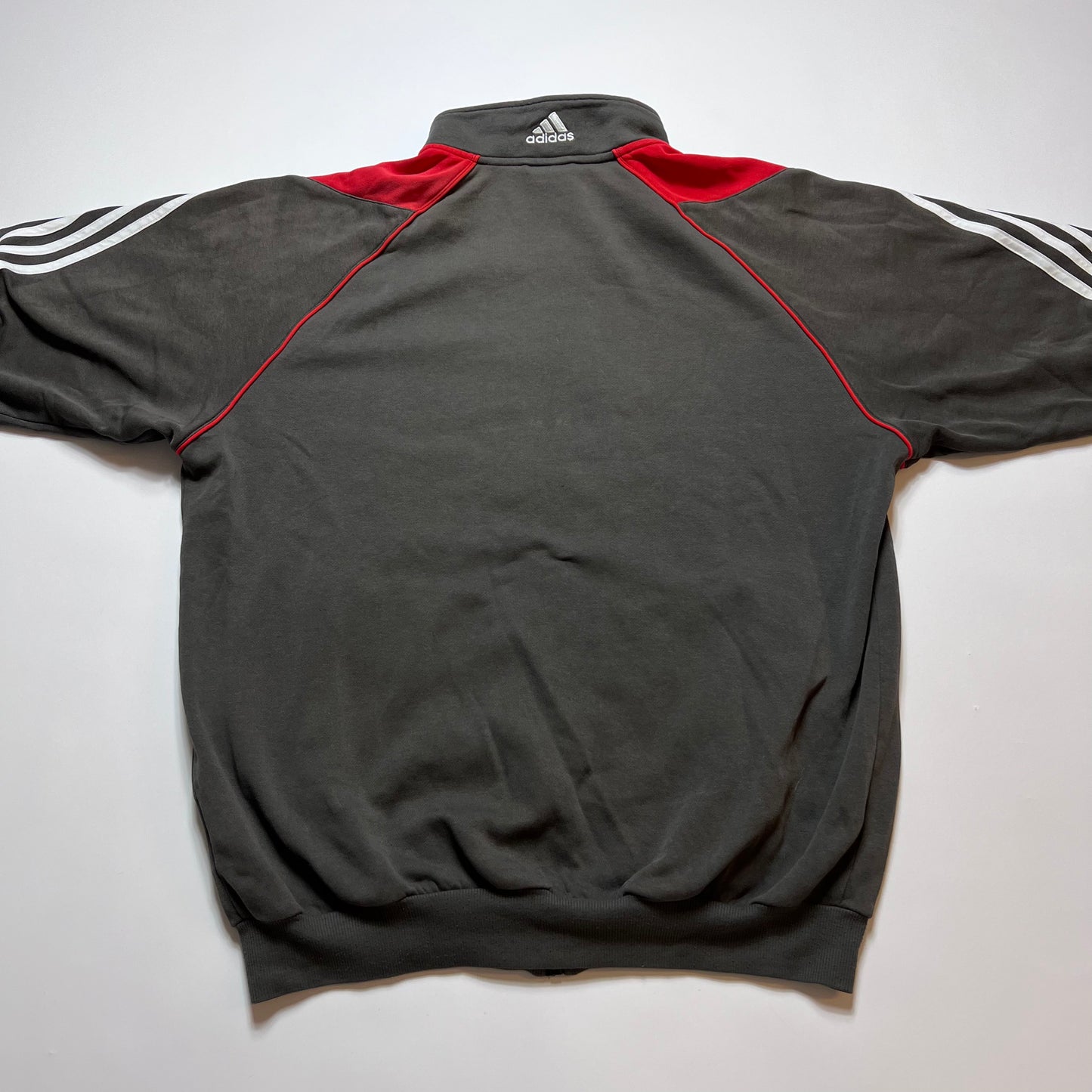 Vintage Y2K Gray Adidas Track Jacket XL - Cats on Stacks VNTG