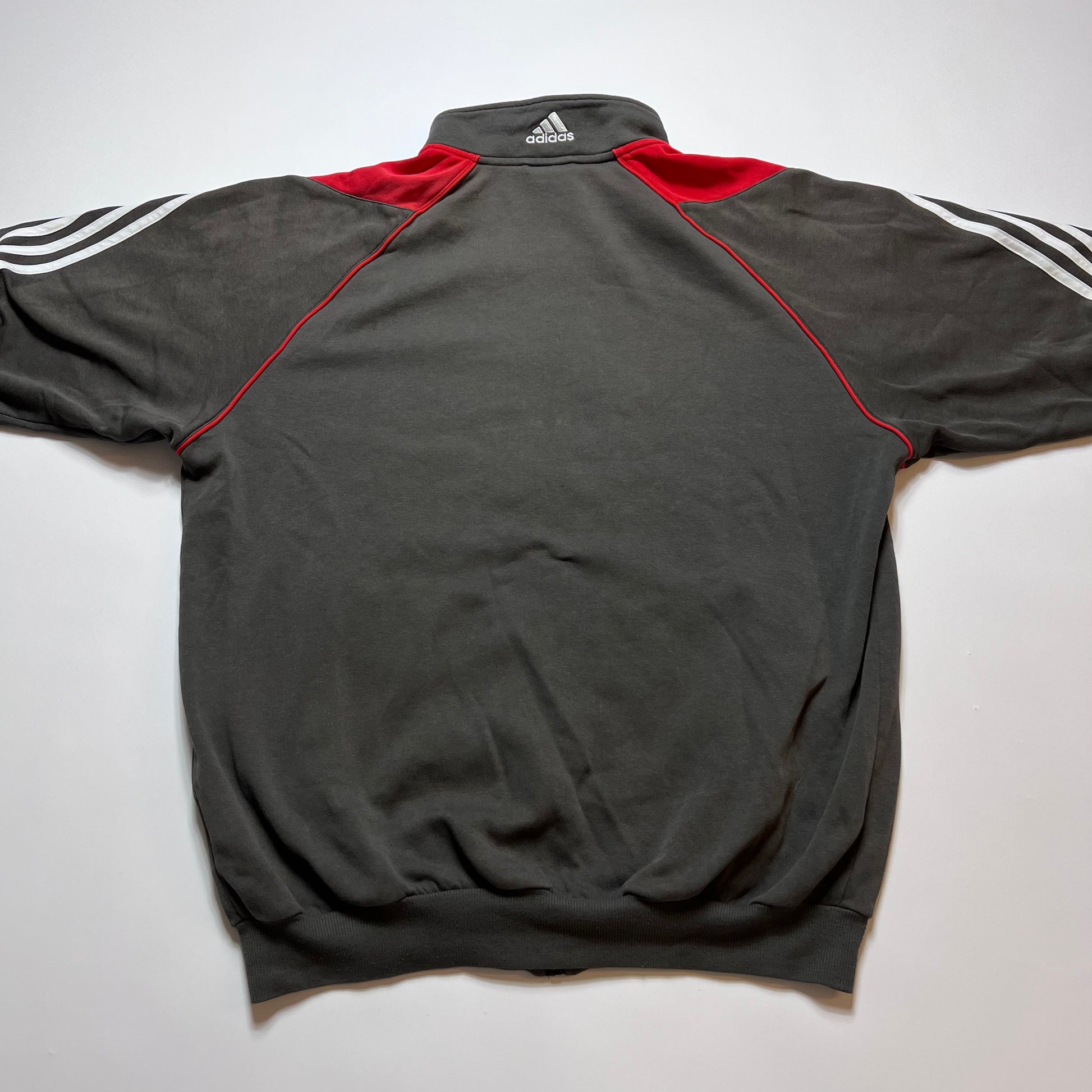 Vintage Y2K Gray Adidas Track Jacket XL - Cats on Stacks VNTG