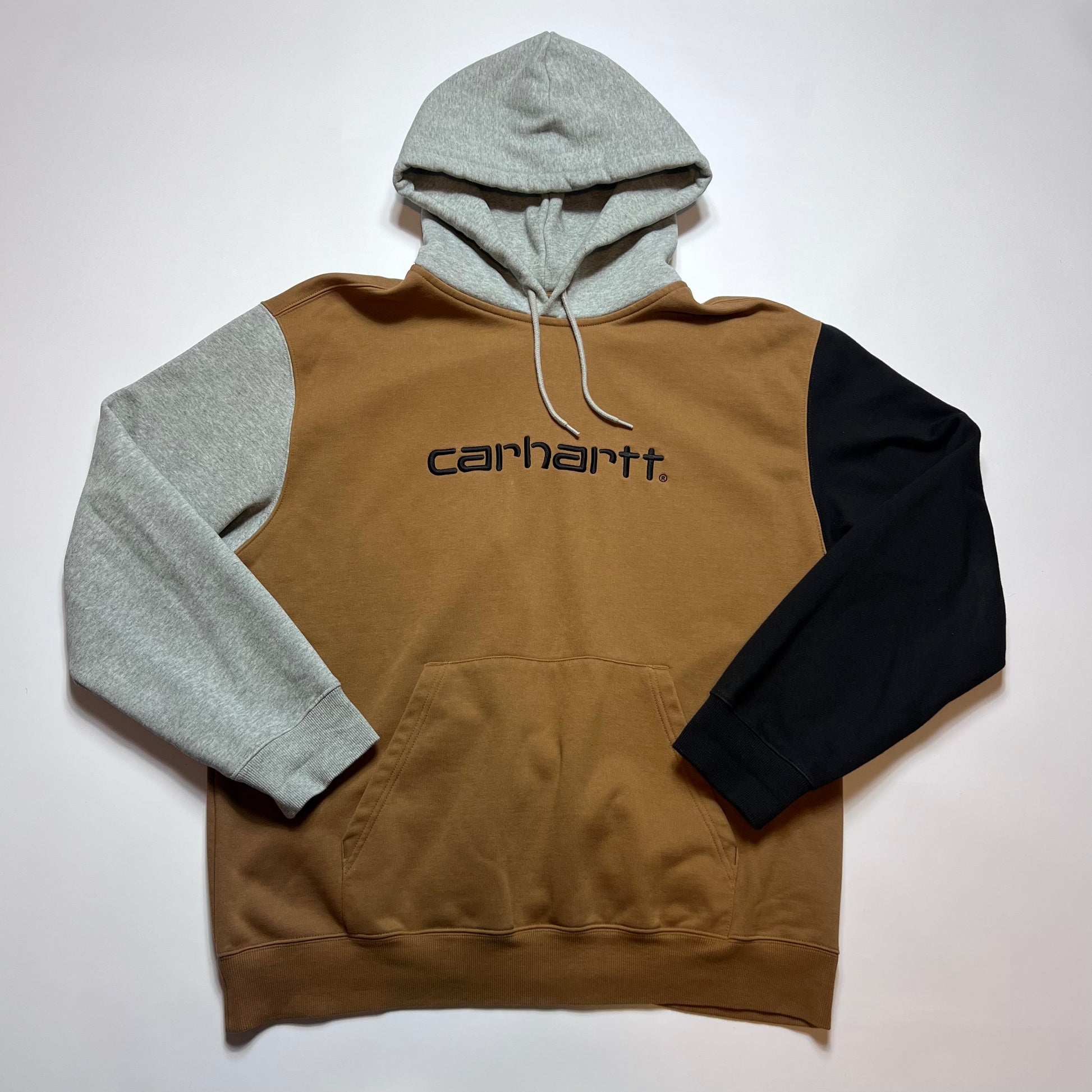 Carhartt Tricol Sweat Brown Hoodie XL - Cats on Stacks VNTG