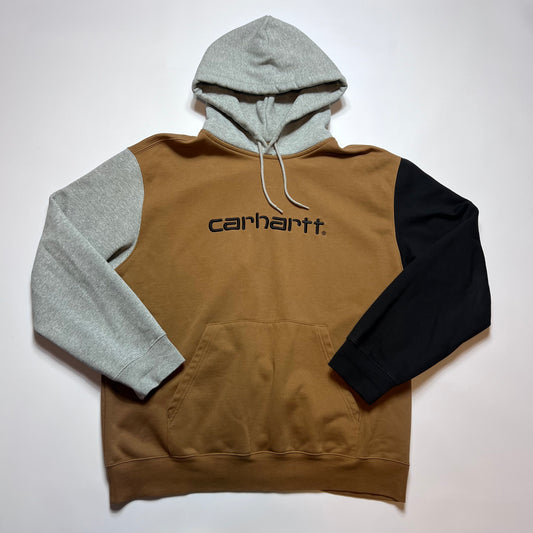 Carhartt Tricol Sweat Brown Hoodie XL - Cats on Stacks VNTG