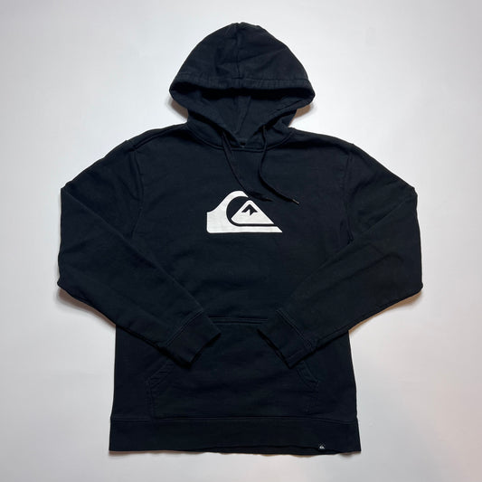 Y2K Quiksilver Black Hoodie S - Cats on Stacks VNTG