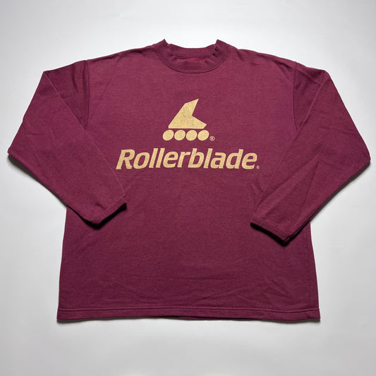 Vintage Rollerblade Burgundy Crewneck XL - Cats on Stacks VNTG