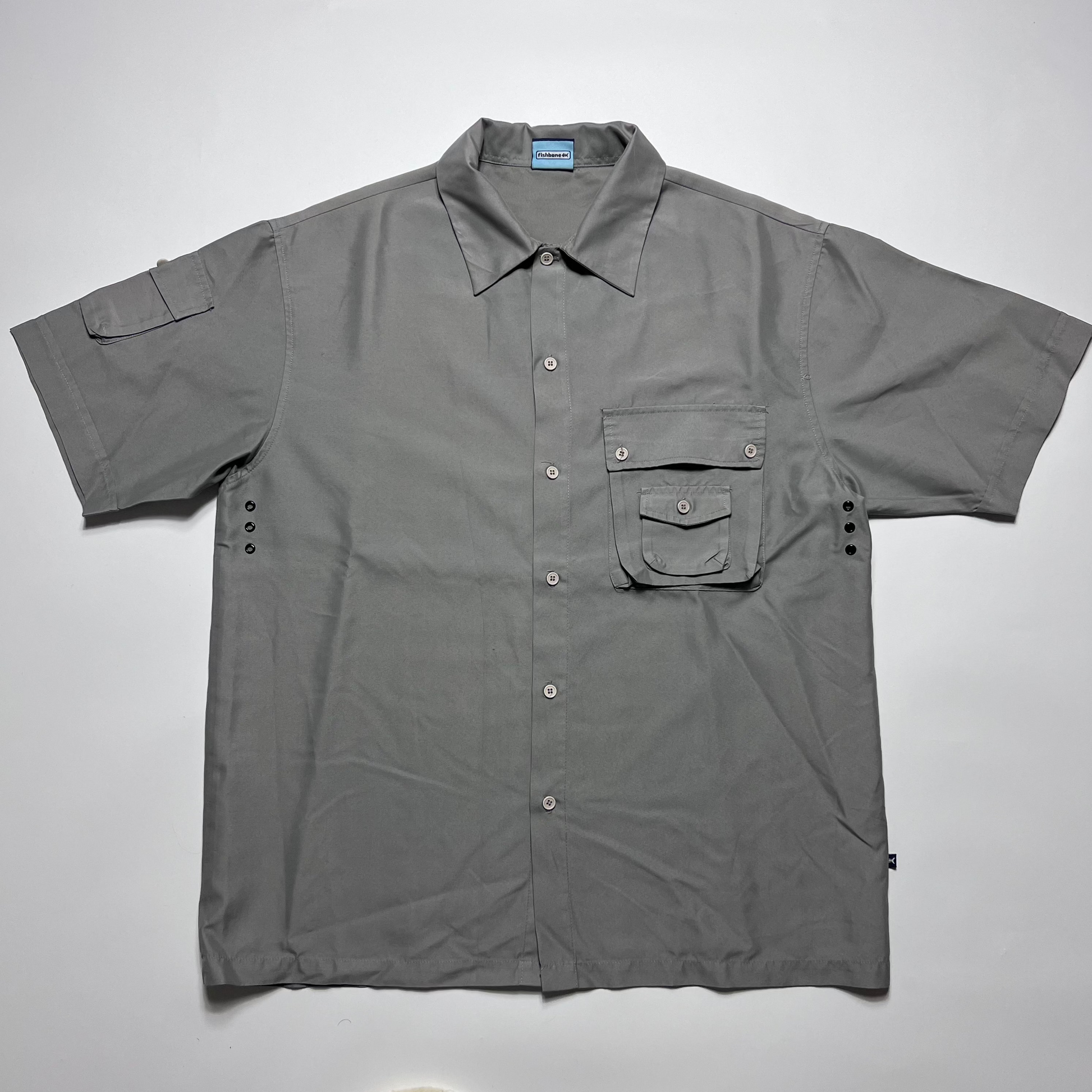 Vintage Y2K Fishbone Workwear Hemd XL - Cats on Stacks VNTG