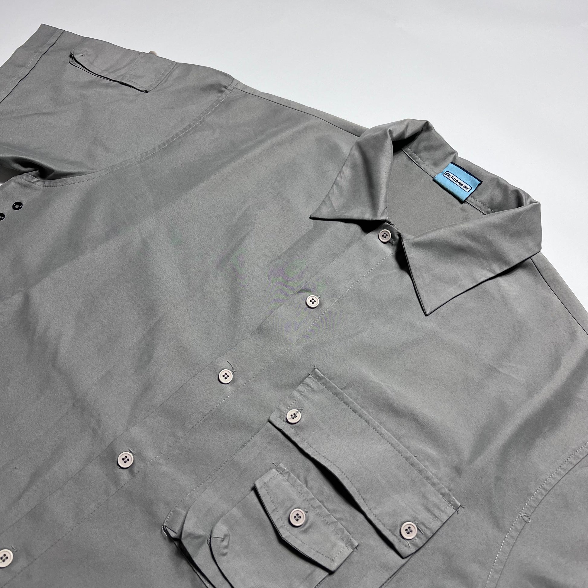 Vintage Y2K Fishbone Workwear Hemd XL - Cats on Stacks VNTG