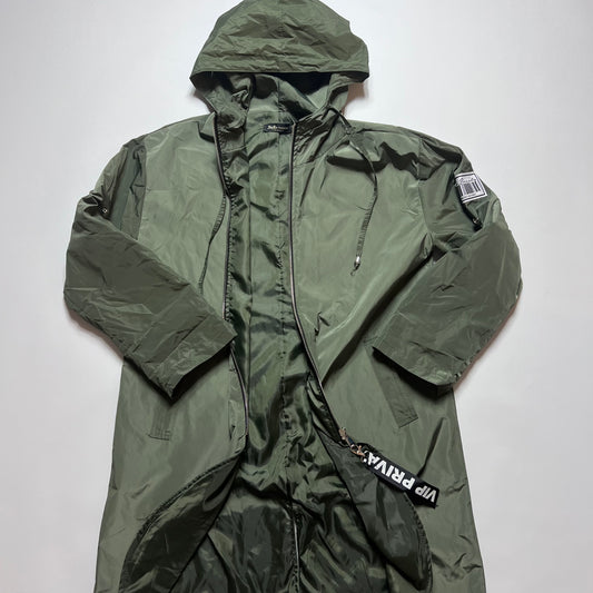 Y2K Italia VIP Oliv Parka L - Cats on Stacks VNTG