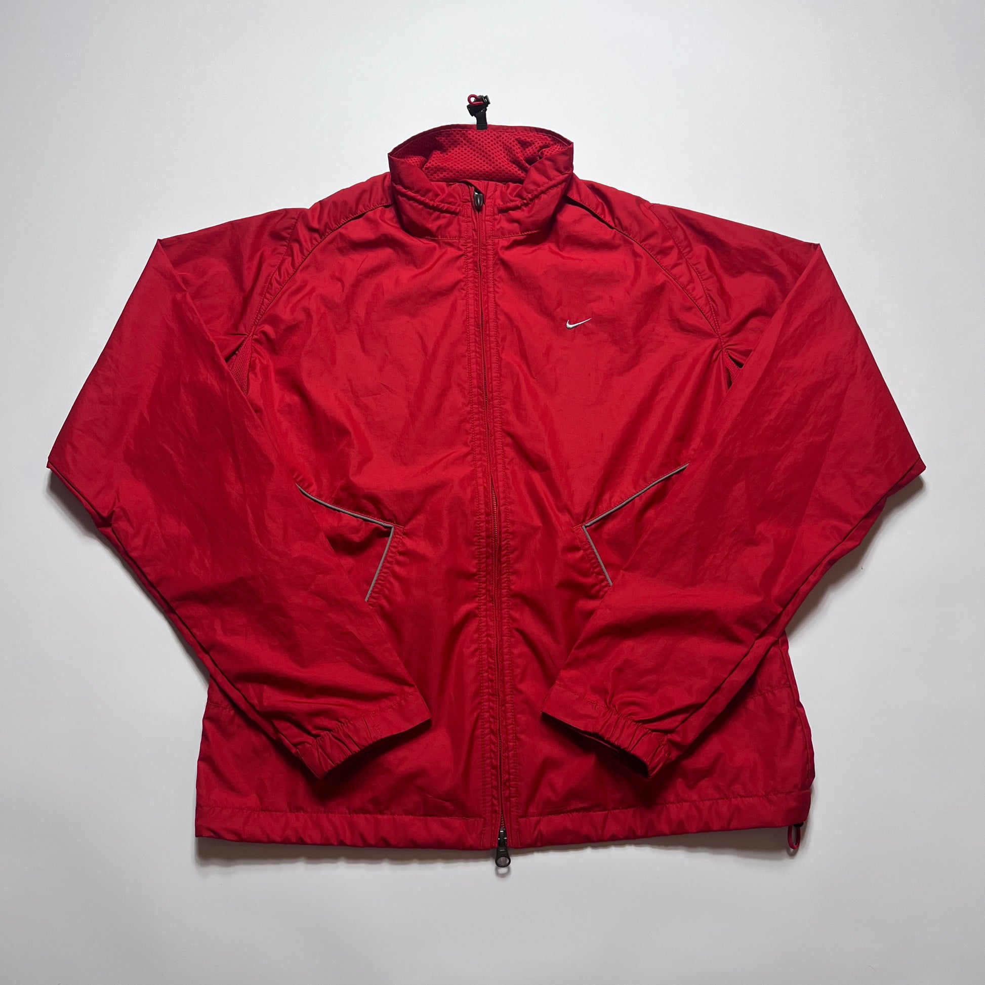 Vintage Nike Clima-Fit Tracking Jacke Rot S / M - Cats on Stacks VNTG