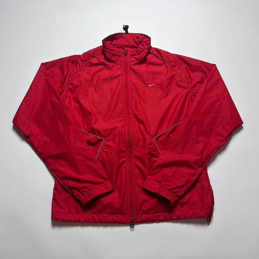 Vintage Nike Clima-Fit Tracking Jacke Rot S / M - Cats on Stacks VNTG