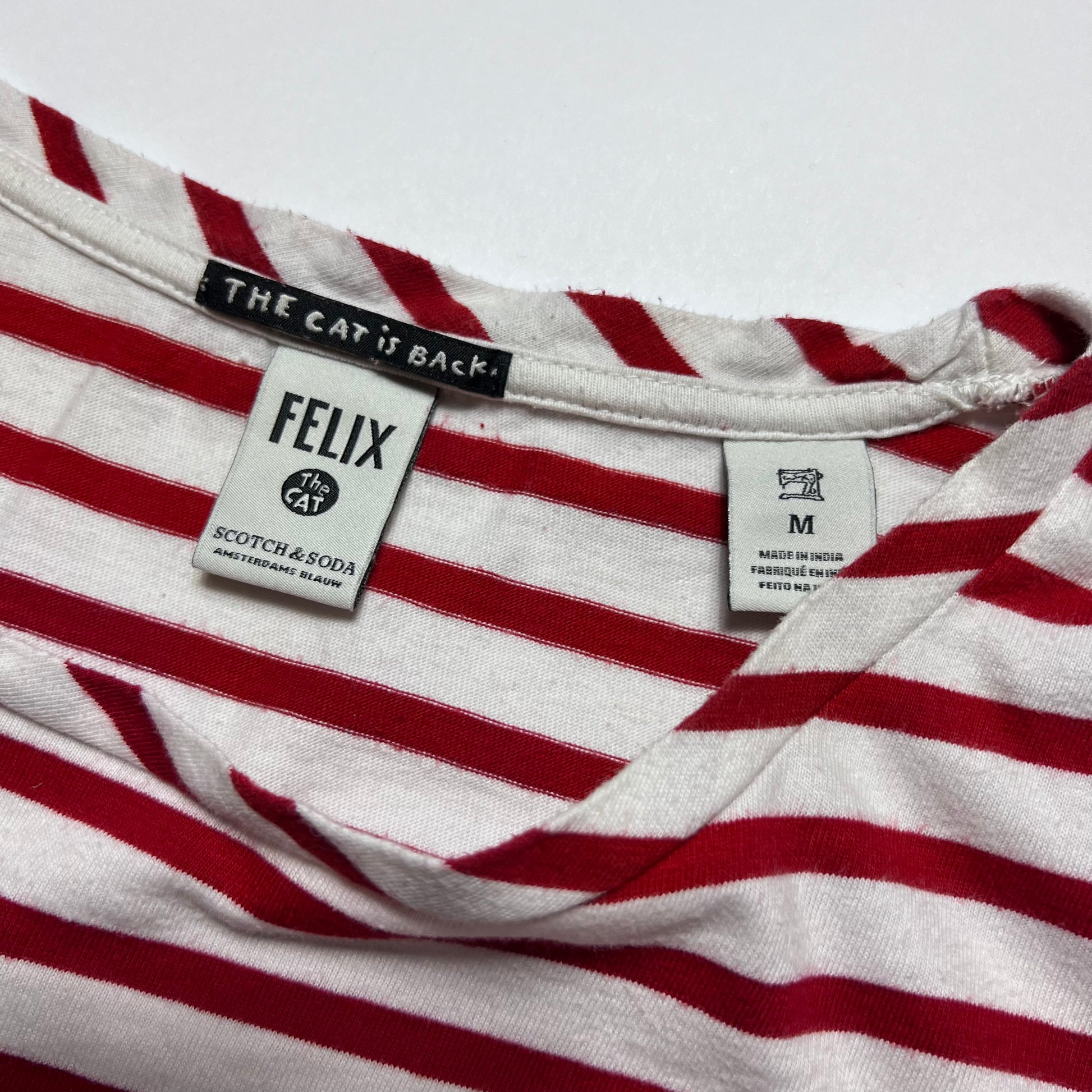 Retro Scotch & Soda x Felix the Cat Shirt M - Cats on Stacks VNTG