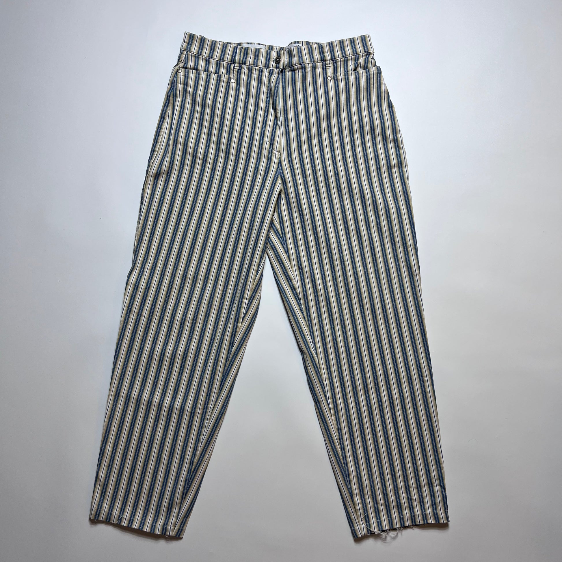 Vintage Sievers Striped Straight Pants M / 42 - Cats on Stacks VNTG