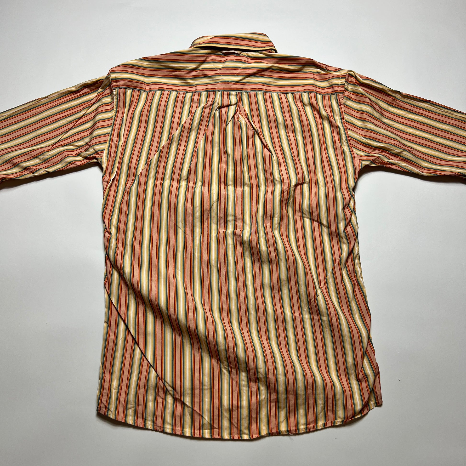 Y2K Tommy Hilfiger Stripe Hemd S - Cats on Stacks VNTG