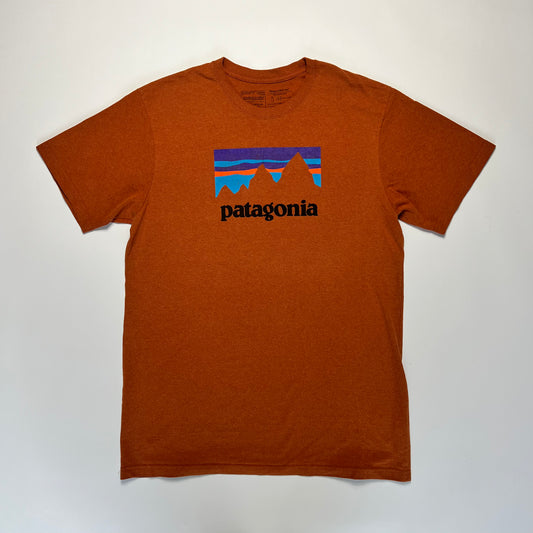 Patagonia Responsibili Brown T-Shirt L - Cats on Stacks VNTG
