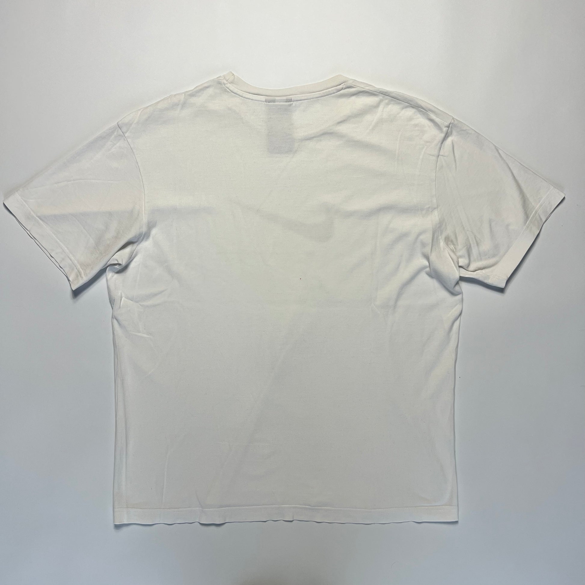 Vintage Y2K Nike Big Swoosh White T-Shirt L / XL - Cats on Stacks VNTG