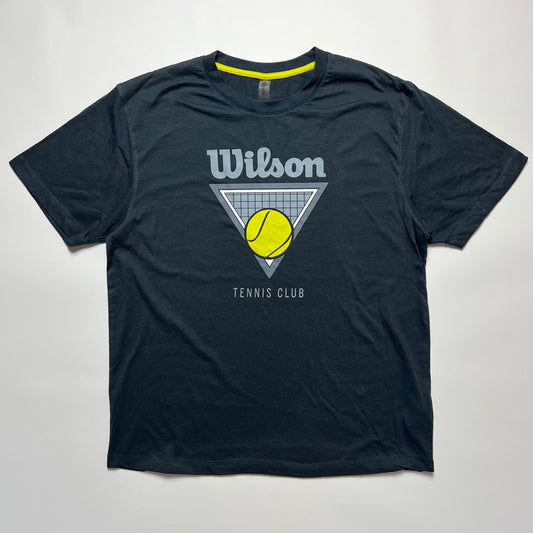 Wilson Tennis Club Gray T-Shirt L - Cats on Stacks VNTG