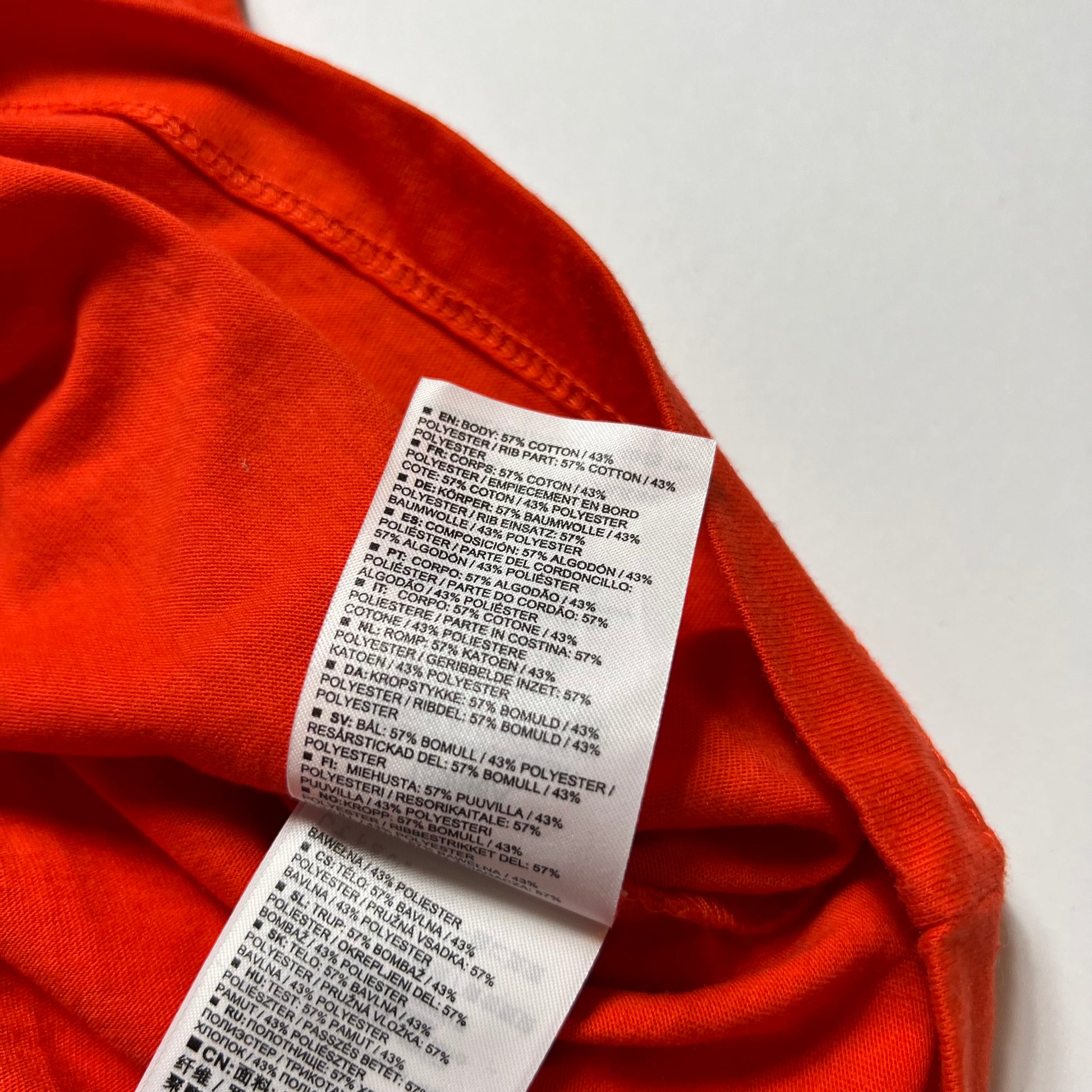 Wilson Tennis Club Orange T-Shirt L - Cats on Stacks VNTG