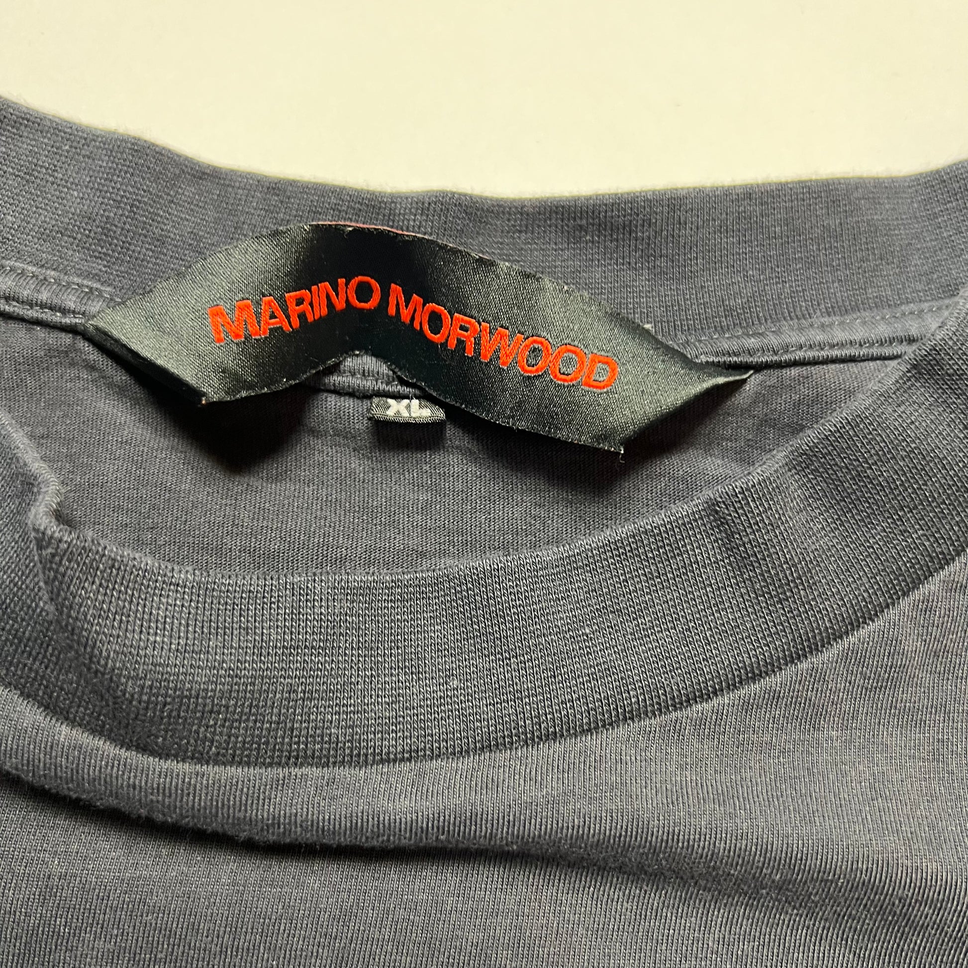 Marino Morwood x Jason Black T-Shirt L / XL - Cats on Stacks VNTG