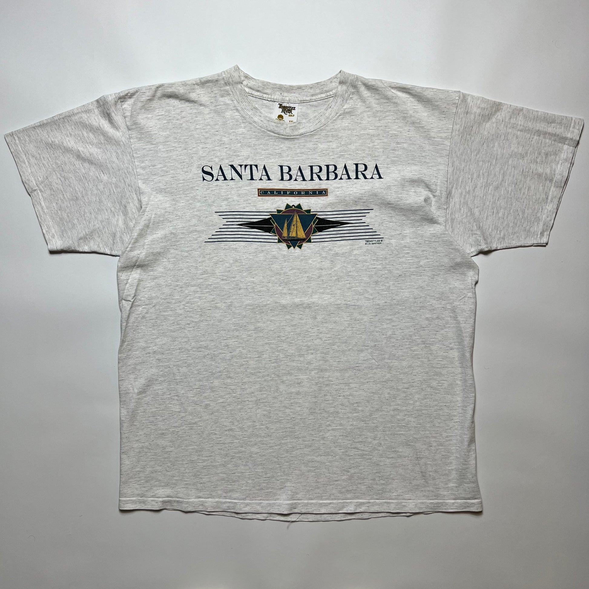 Vintage Santa Barbara Sailing T-Shirt XL - Cats on Stacks VNTG