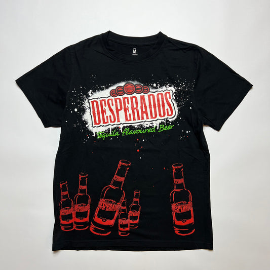 Y2K Desperados Black T-Shirt S / M - Cats on Stacks VNTG
